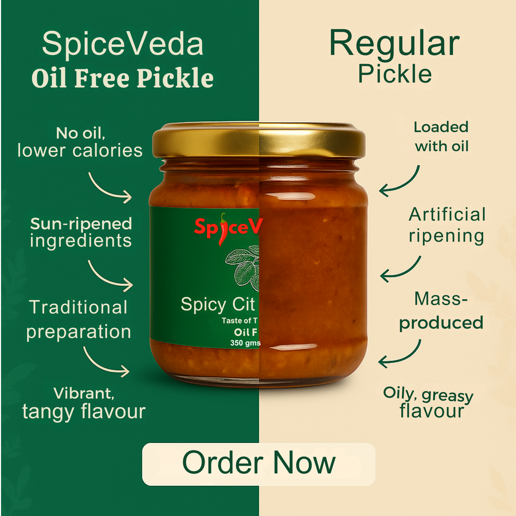 Citron Pickle - Spicy tangy & Delicious 350gms