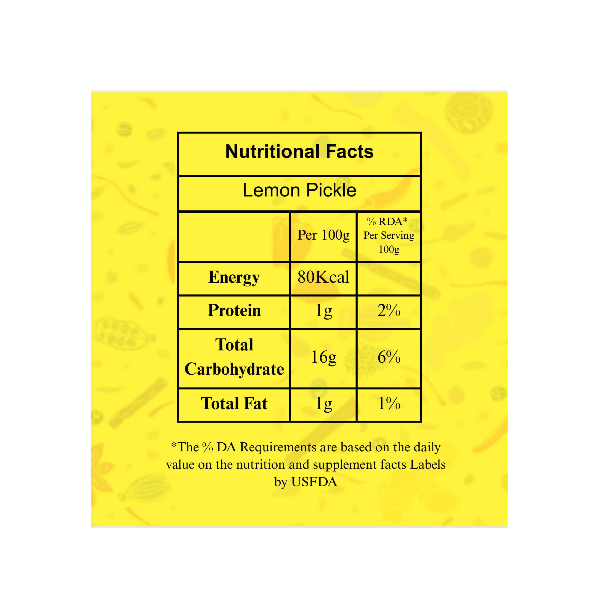 Lemon Pickle | Oil Free | Spicy &  Tangy, 350Gms