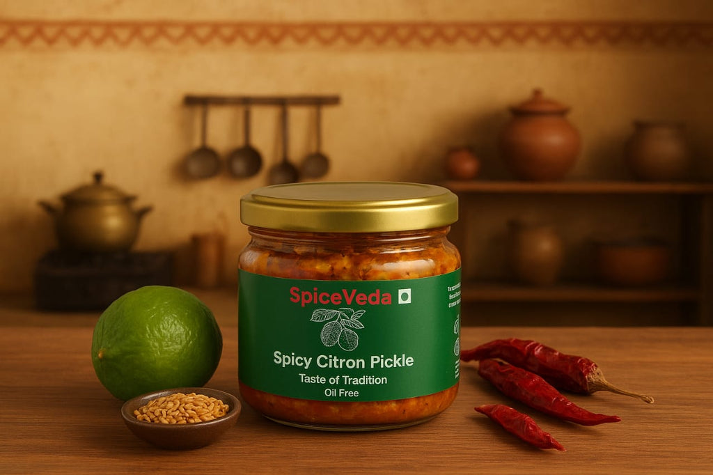 Citron Pickle - Spicy tangy & Delicious 350gms