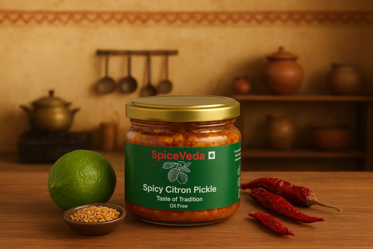 Citron Pickle - Spicy tangy & Delicious 350gms